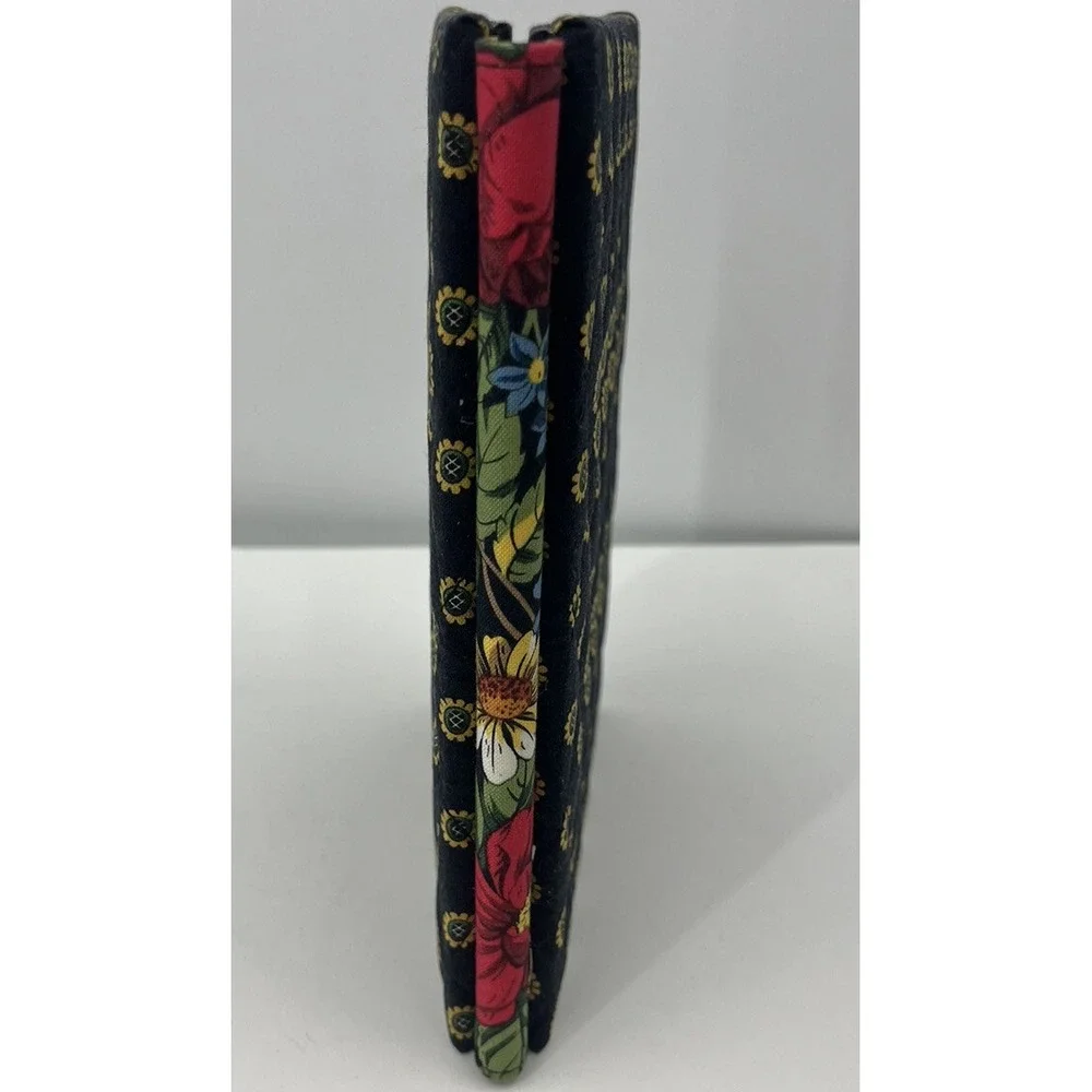 Vera Bradley Vibrant Black Double Picture Frame 4
